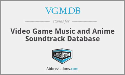 vgmdb|VGMdb .